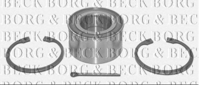 BORG & BECK bwk883 -  Комплект подшипника ступицы колеса